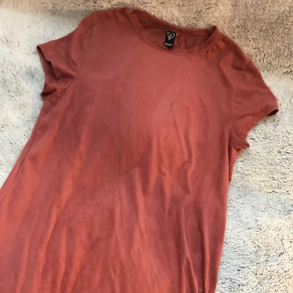 Blush, Velvet Mini Dress